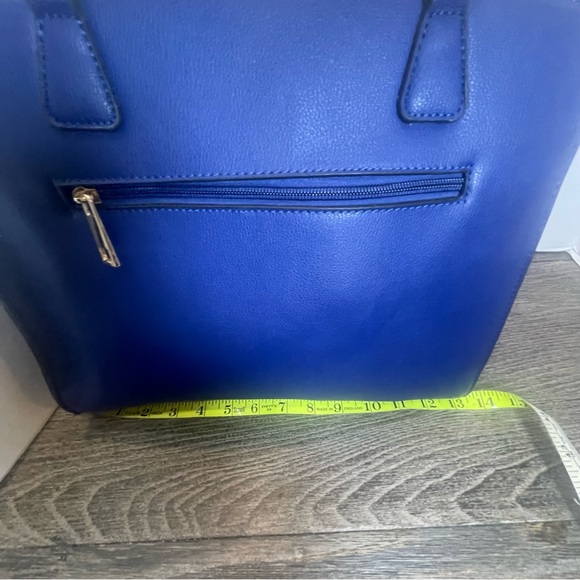 Alyssa Blue Women's Handbag and Wallet. Shoulder bag. Vegan leather. NEW.purse - Picture 9 of 14
